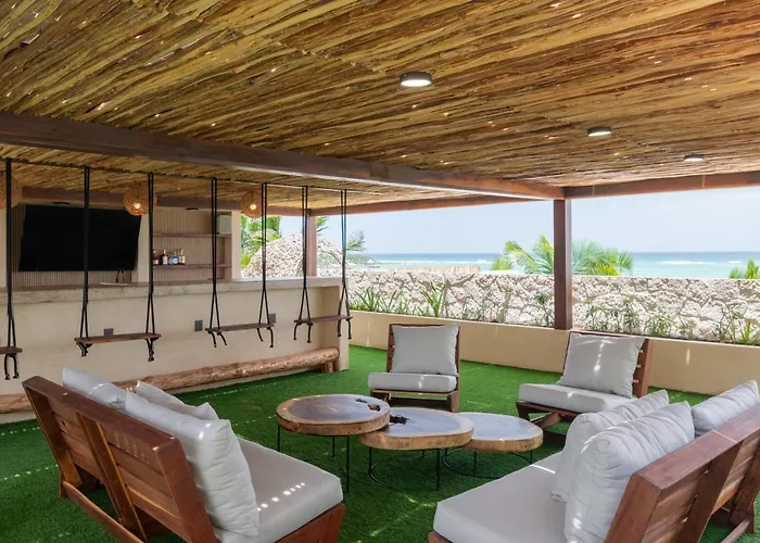 Tulumar Beachfront Luxury Villa- Full Service * Tulum