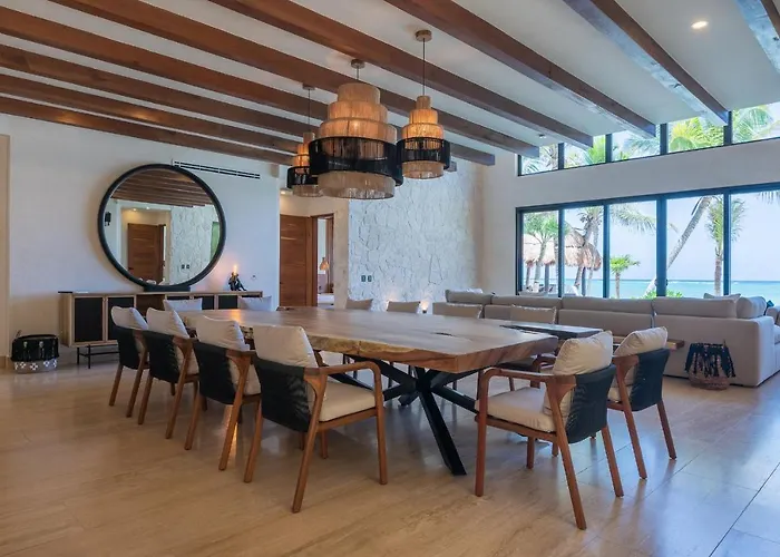 Tulumar Beachfront Luxury Villa- Full Service * Tulum