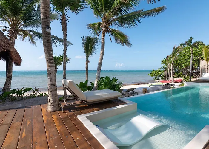 Villa Tulumar Beachfront Luxury Villa- Full Service Tulum