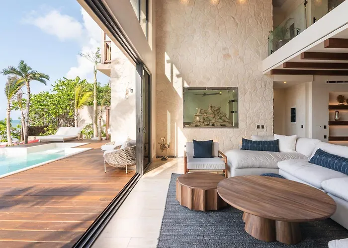 Tulumar Beachfront Luxury Villa- Full Service * Tulum